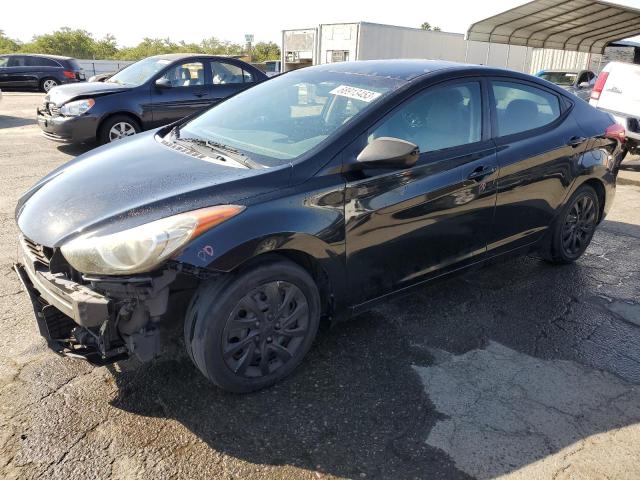 HYUNDAI ELANTRA GL 2011 with VIN 5NPDH4AE7BH053022 - Photo from auction