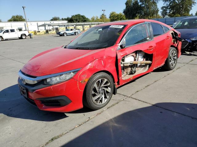 HONDA CIVIC EX 2016 with VIN 2HGFC2F71GH567231 - Photo from auction
