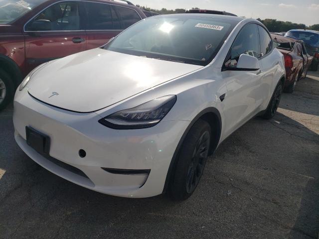 TESLA MODEL Y 2020 with VIN 5YJYGDEE6LF048330 - Photo from auction