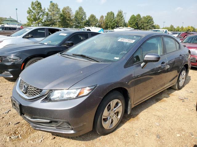 HONDA CIVIC LX 2015 with VIN 19XFB2F53FE046098 - Photo from auction