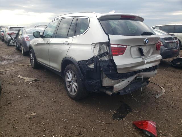 Photo 2 from auction – 2011 BMW X3 XDRIVE2 with VIN 5UXWX5C59BL713070