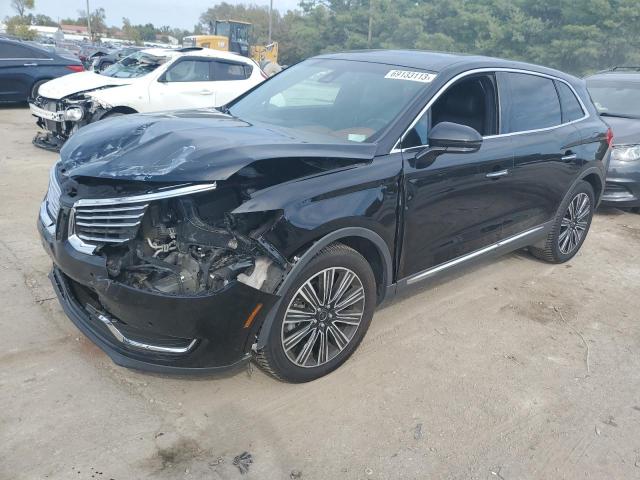 LINCOLN MKX BLACK 2018 with VIN 2LMPJ9JP6JBL31533 - Photo from auction