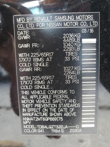 Foto 14 de la subasta – 2016 NISSAN ROGUE S con VIN KNMAT2MT6GP669175