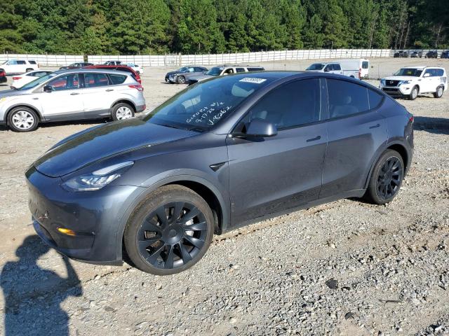 TESLA MODEL Y 2021 with VIN 5YJYGAEE6MF228262 - Photo from auction