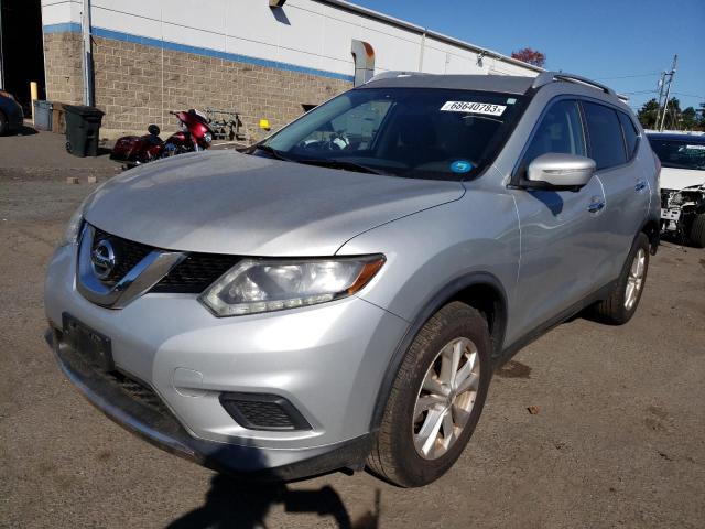 NISSAN ROGUE S 2015 with VIN KNMAT2MV3FP552749 - Photo from auction