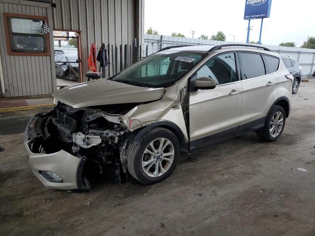 FORD ESCAPE SE 2017 with VIN 1FMCU9GD8HUC05824 - Photo from auction