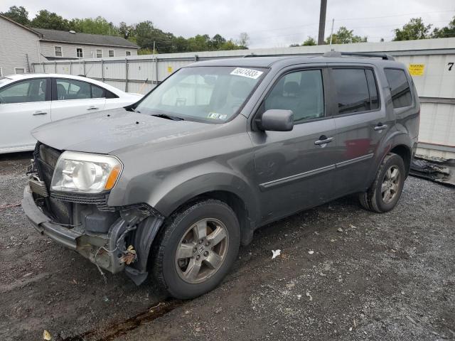HONDA PILOT EXL 2011 with VIN 5FNYF4H52BB024622 - Photo from auction