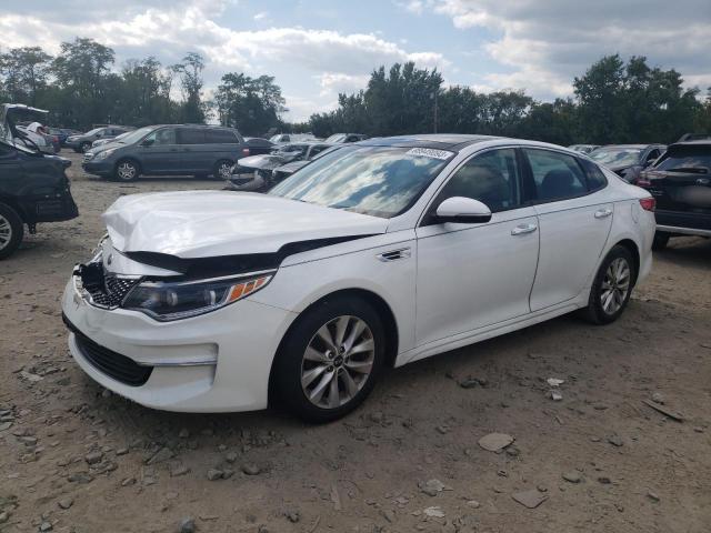 KIA OPTIMA EX 2016 with VIN 5XXGU4L30GG081185 - Photo from auction