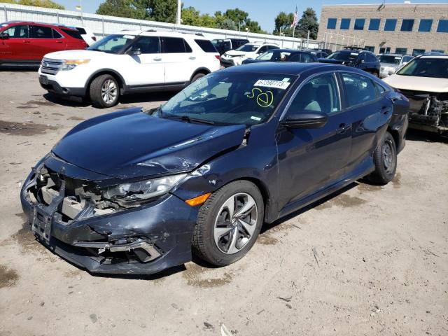 Photo 1 from auction – 2019 HONDA CIVIC LX with VIN 19XFC2F68KE006390