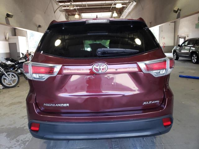 Photo 6 from auction – 2016 TOYOTA HIGHLANDER with VIN 5TDJKRFH7GS314722