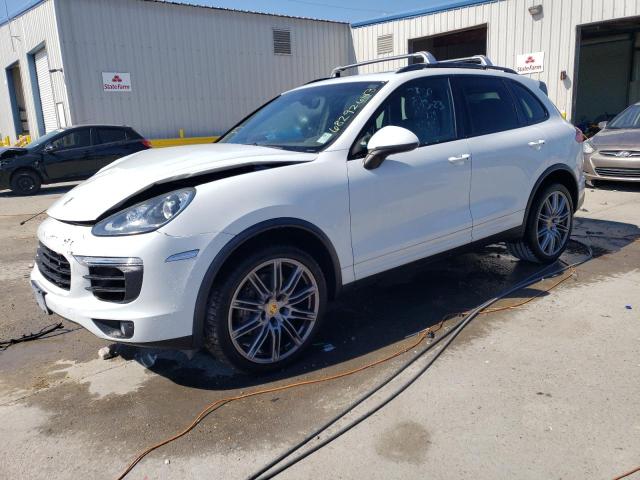 PORSCHE CAYENNE S 2015 with VIN WP1AB2A28FLA61015 - Photo from auction