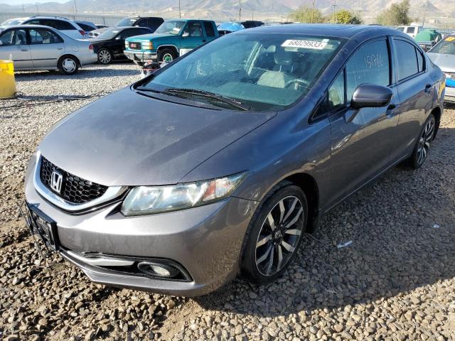 HONDA CIVIC EXL 2014 with VIN 19XFB2F98EE027550 - Photo from auction