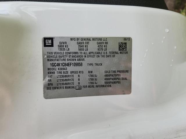 Photo 10 from auction – 2014 CHEVROLET SILVERADO with VIN 1GC4K1C84EF109858