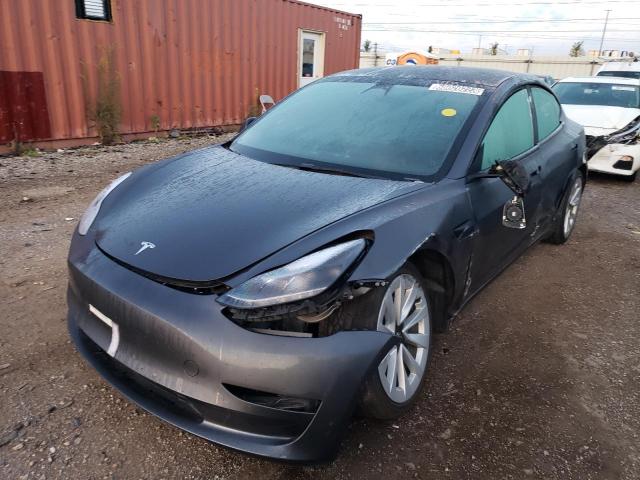 TESLA MODEL 3 2022 with VIN 5YJ3E1EA1NF190549 - Photo from auction