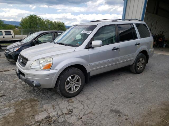 HONDA PILOT EX 2005 with VIN 5FNYF18435B017916 - Photo from auction