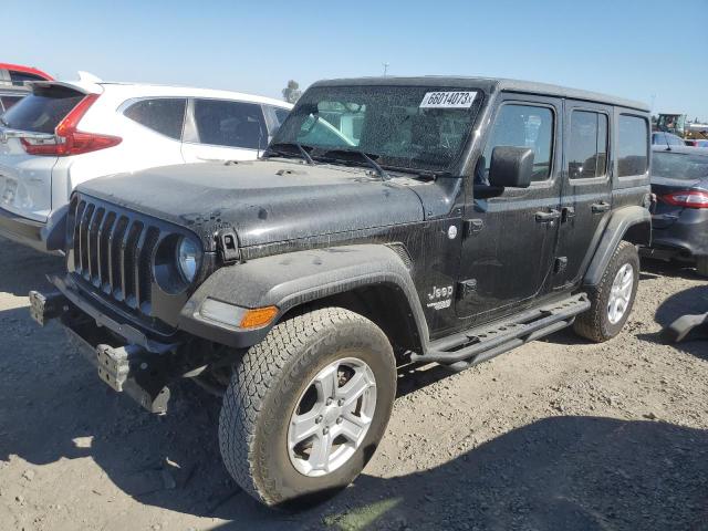JEEP WRANGLER U 2018 with VIN 1C4HJXDG1JW110375 - Photo from auction