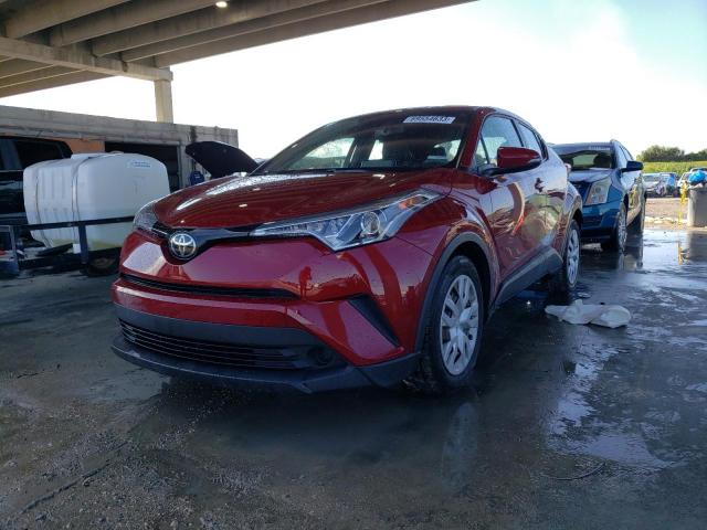 TOYOTA C-HR XLE 2019 with VIN NMTKHMBX5KR092093 - Photo from auction