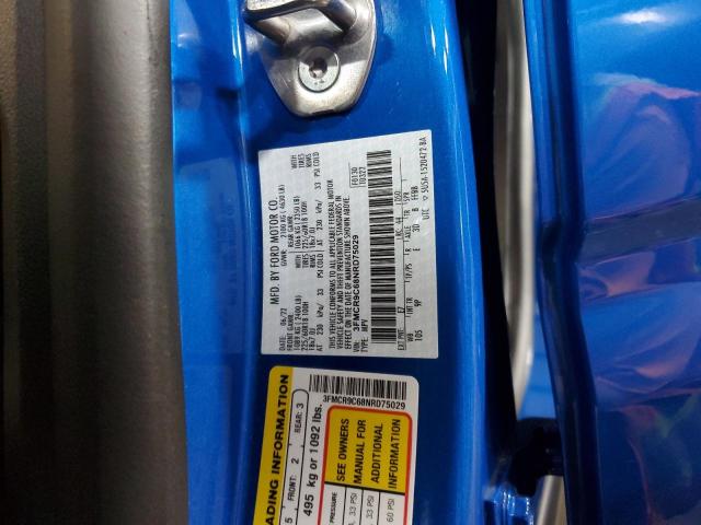 Photo 14 from auction – 2022 FORD BRONCO SPO with VIN 3FMCR9C68NRD75029