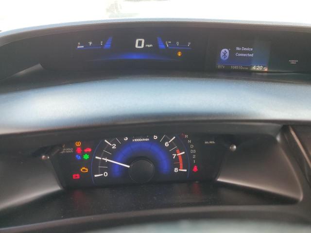 Photo 9 from auction – 2013 HONDA CIVIC EXL with VIN 19XFB2F91DE073607