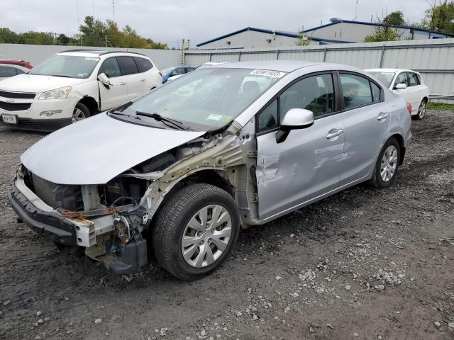 HONDA CIVIC LX 2012 with VIN 2HGFB2F54CH584990 - Photo from auction