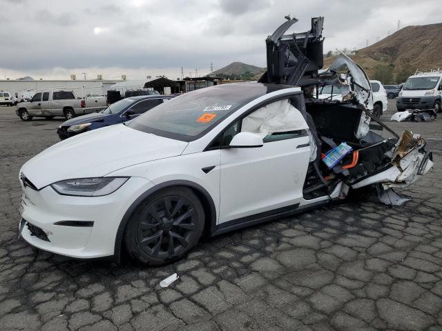 TESLA MODEL X 2022 with VIN 7SAXCAE57NF362919 - Photo from auction