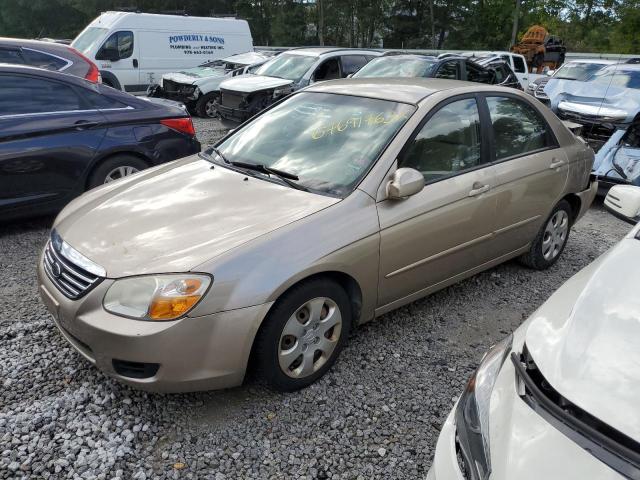 KIA SPECTRA EX 2007 with VIN KNAFE121X75396763 - Photo from auction