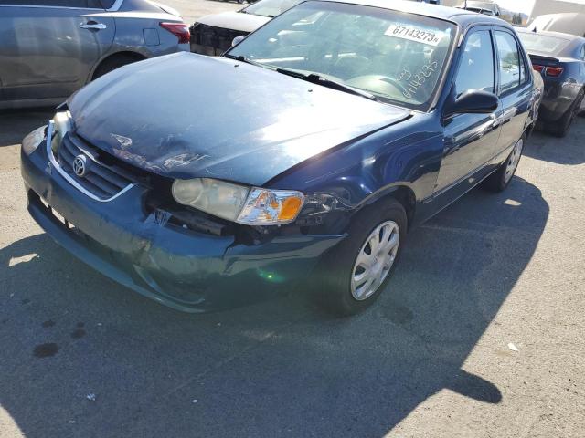 TOYOTA COROLLA CE 2001 with VIN 1NXBR12E81Z555149 - Photo from auction