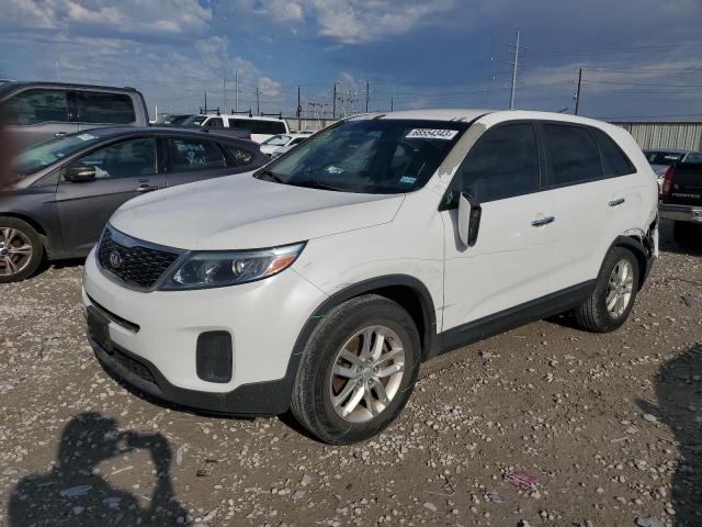 KIA SORENTO LX 2015 with VIN 5XYKT3A62FG551070 - Photo from auction