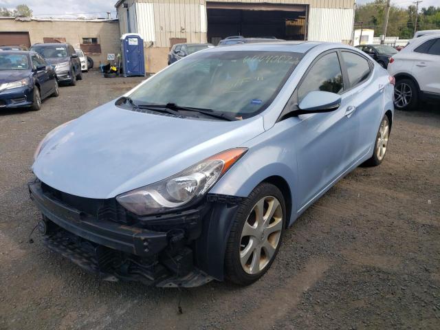 HYUNDAI ELANTRA GL 2011 with VIN KMHDH4AEXBU096027 - Photo from auction
