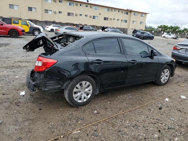 Photo 3 from auction – 2012 HONDA CIVIC LX with VIN 19XFB2F51CE082691