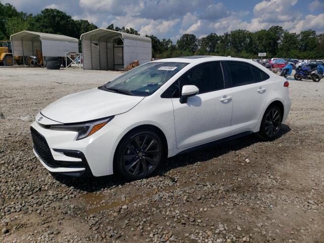 TOYOTA COROLLA SE 2023 with VIN JTDP4MCE2PJ102924 - Photo from auction