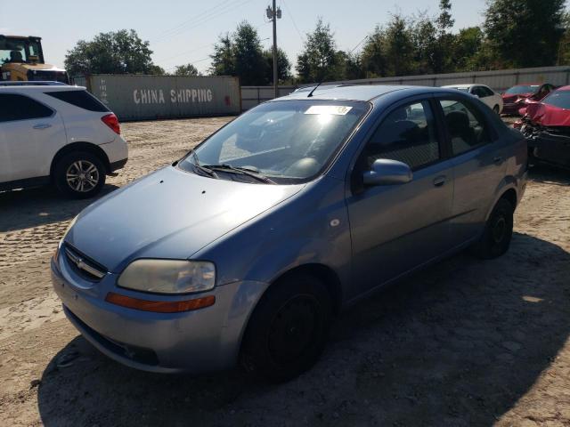 CHEVROLET AVEO BASE 2006 with VIN KL1TD56606B580672 - Photo from auction