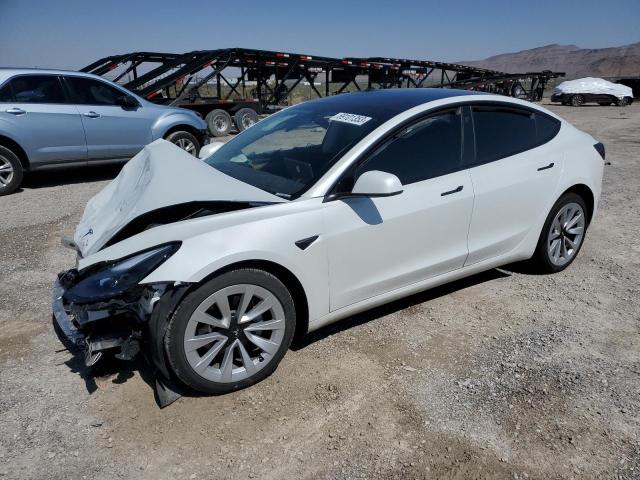 TESLA MODEL 3 2022 with VIN 5YJ3E1EB8NF366344 - Photo from auction