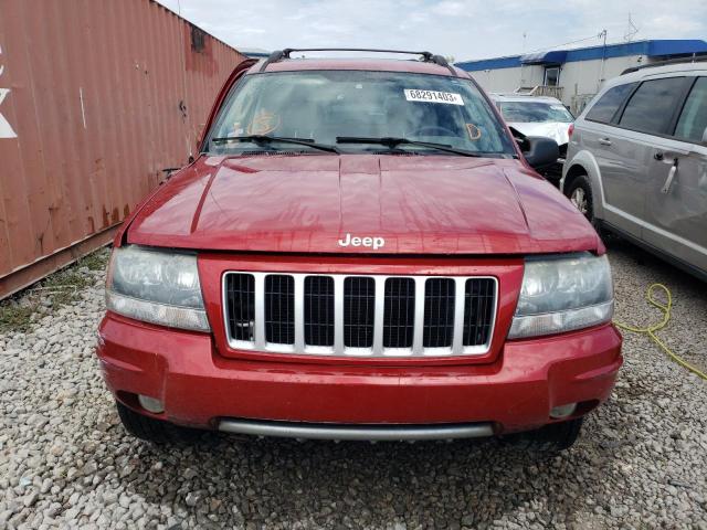 Photo 5 from auction – 2004 JEEP GRAND CHER with VIN 1J4GX48S64C212908