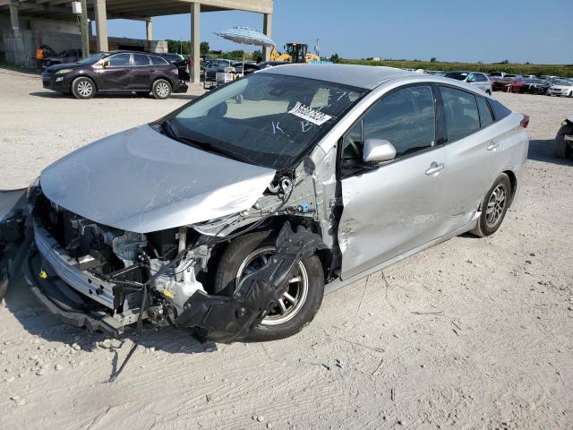 TOYOTA PRIUS PRIM 2018 with VIN JTDKARFP1J3076471 - Photo from auction