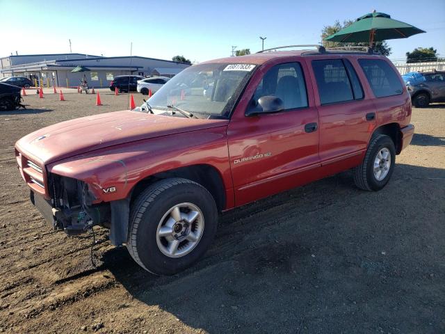 DODGE DURANGO 2000 with VIN 1B4HR28Y1YF147478 - Photo from auction
