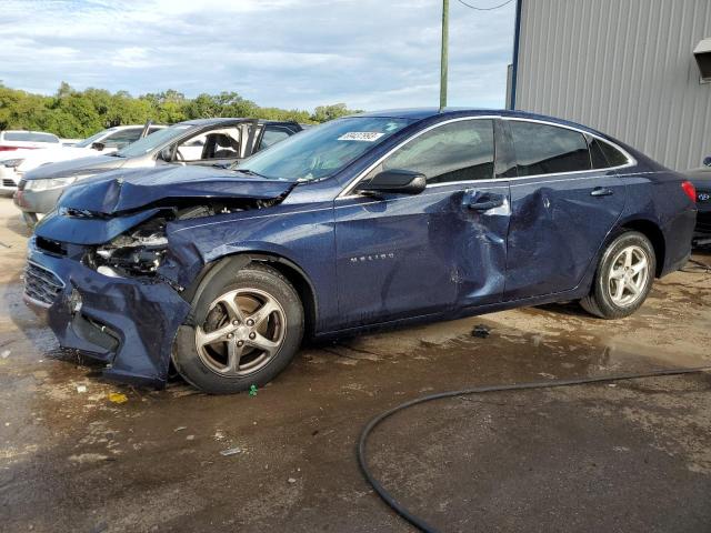 CHEVROLET MALIBU LS 2018 with VIN 1G1ZB5ST3JF186405 - Photo from auction