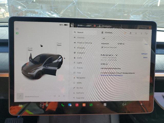 Photo 9 from auction – 2023 TESLA MODEL Y with VIN 7SAYGDEEXPF607659
