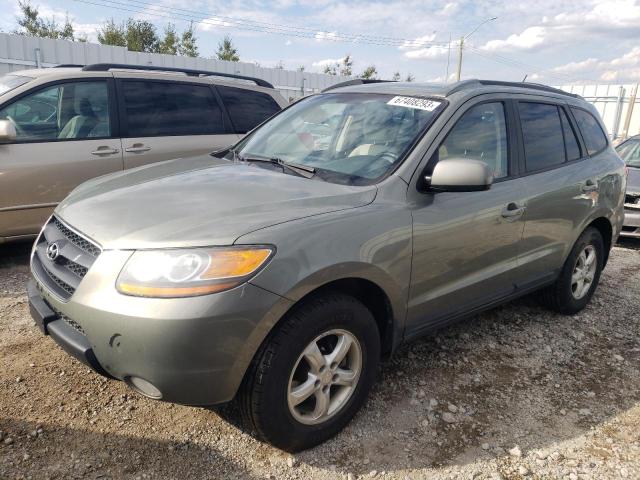 HYUNDAI SANTA FE G 2008 with VIN 5NMSG73E28H182896 - Photo from auction
