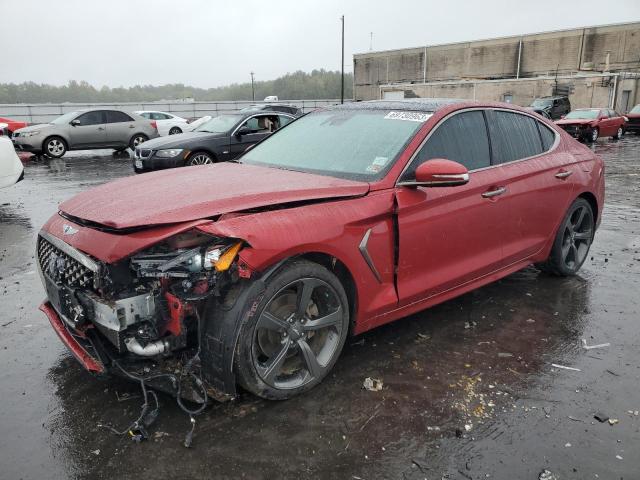 GENESIS G70 PRESTI 2019 with VIN KMTG44LA5KU012835 - Photo from auction