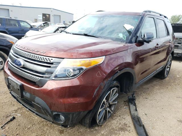 FORD EXPLORER X 2015 with VIN 1FM5K8D87FGC59403 - Photo from auction