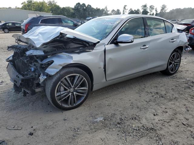 INFINITI Q50 BASE 2014 with VIN JN1BV7ARXEM692254 - Photo from auction