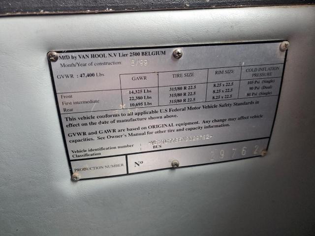 Снимка 10 от търг – 1999 VAN HOOL T900 с VIN YE2TC77B5X2029762