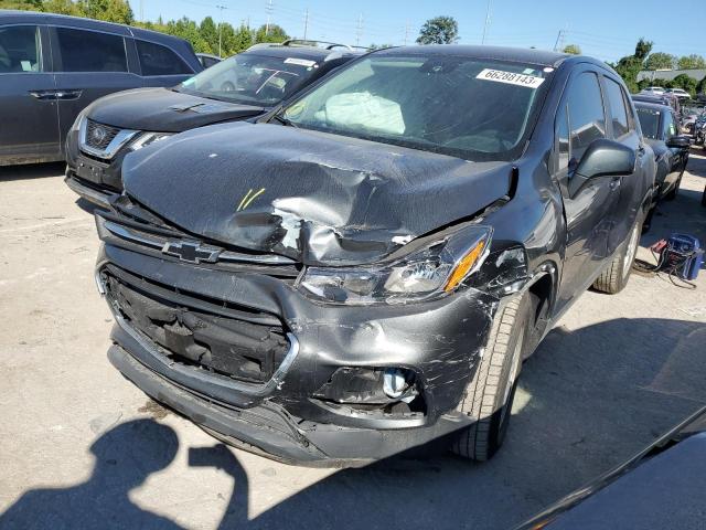 CHEVROLET TRAX LS 2020 with VIN 3GNCJKSB2LL132373 - Photo from auction