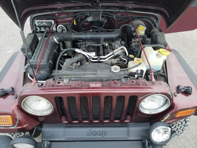 Photo 11 from auction – 2001 JEEP WRANGLER / with VIN 1J4FA49S91P371194
