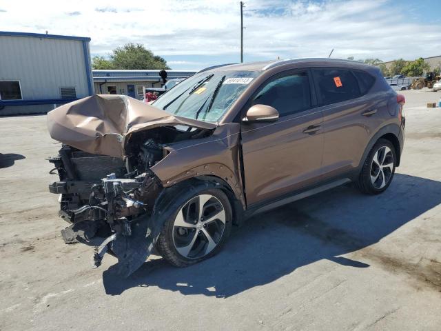 HYUNDAI TUCSON LIM 2016 with VIN KM8J33A27GU174529 - Photo from auction