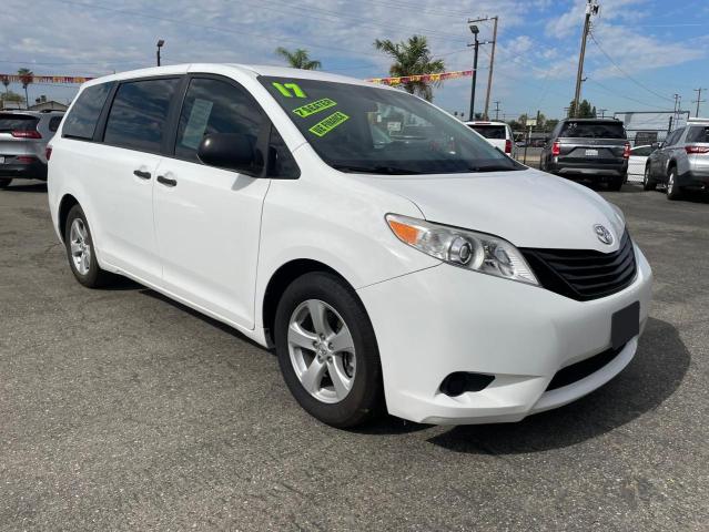 TOYOTA SIENNA 2017 with VIN 5TDZZ3DC9HS810304 - Photo from auction