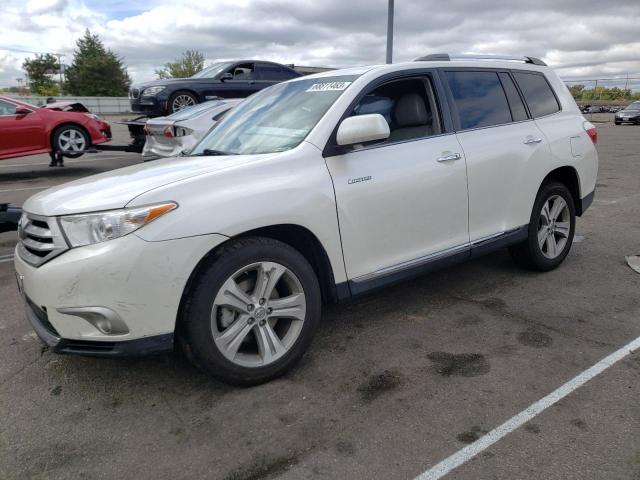 TOYOTA HIGHLANDER 2013 with VIN 5TDYK3EH8DS132018 - Photo from auction