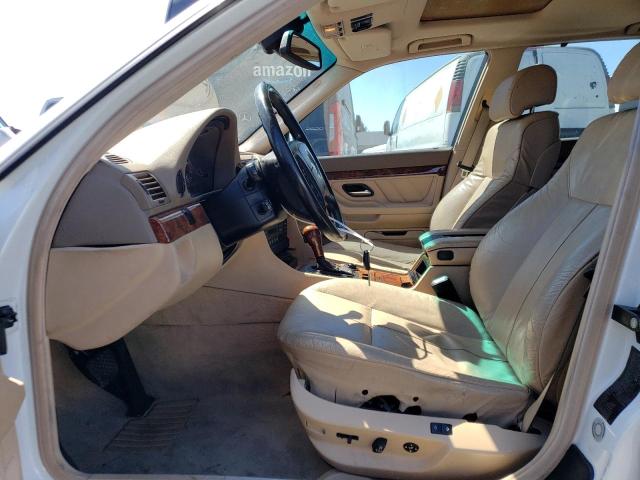 Photo 7 from auction – 2001 BMW 740 IL with VIN WBAGH83421DP23148