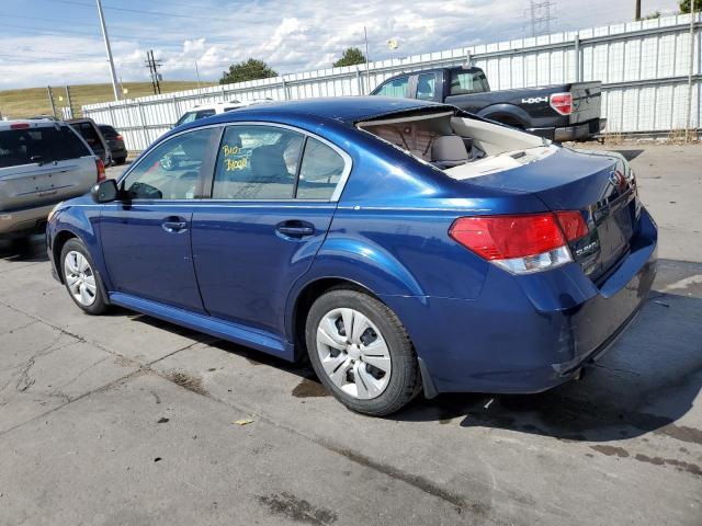 Photo 2 from auction – 2011 SUBARU LEGACY 2.5 with VIN 4S3BMBA62B3221306